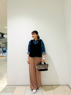 「アイテム（その他）」を使った、Marinさん（レディース・163cm）の秋コーディネート