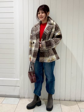 Marinさん（骨格ストレート・レディース・163cm）の秋コーディネート