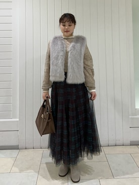 Marinさん（レディース・163cm）の秋コーディネート