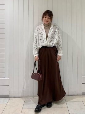 「アイテム（その他）」を使った、Marinさん（レディース・163cm）の秋コーディネート