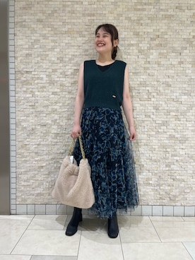 「アイテム（その他）」を使った、Marinさん（レディース・163cm）の秋コーディネート