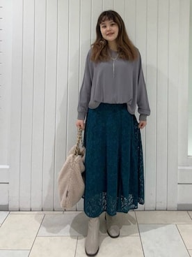 「アイテム（その他）」を使った、Marinさん（レディース・163cm）の秋コーディネート