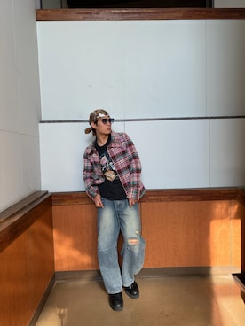 「アイテム（ブーツ）」を使った、nichikaさん（メンズ・178cm・10代）の秋コーディネート