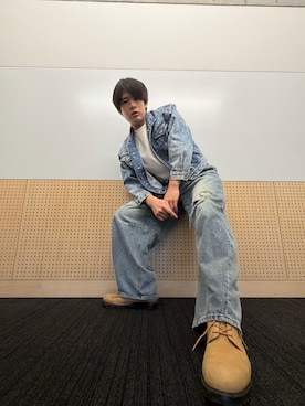 「アイテム（ジャケット/アウター）」を使った、nichikaさん（メンズ・178cm・10代）の秋コーディネート