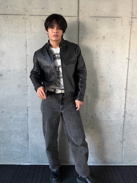 nichikaさん（骨格ストレート・メンズ・178cm）の秋コーディネート