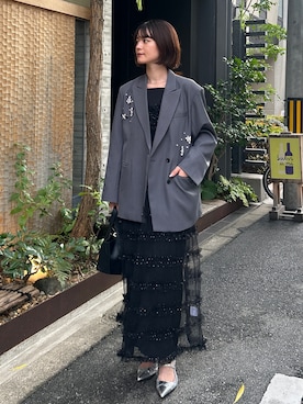 「結婚式」｜ANDRESD EC事業部さん（レディース・160cm）の秋コーディネート