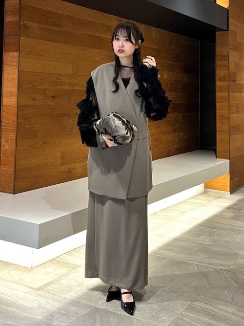 2点セットアイテム】 バックシアージレセットアップ・デコラティブ