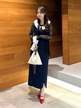 「ANDRESD（アンドレスド）のアイテム」を使った、ANDRESD staffさん（レディース・164cm）の春コーディネート