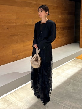 ANDRESD staffさん（レディース・160cm）の春コーディネート