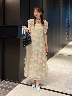 「ANDRESD（アンドレスド）のアイテム」を使った、ANDRESD staffさん（レディース・164cm）の夏コーディネート