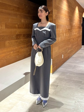 「ANDRESD（アンドレスド）のアイテム」を使った、ANDRESD EC事業部さん（レディース・160cm）の冬コーディネート