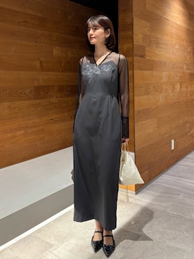 「ANDRESD（アンドレスド）のアイテム」を使った、ANDRESD staffさん（レディース・160cm）の春コーディネート