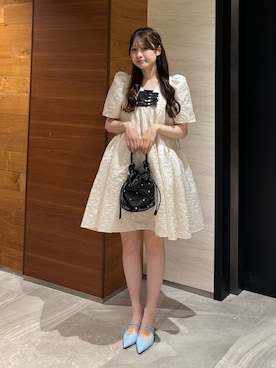 「ANDRESD（アンドレスド）のアイテム」を使った、ANDRESD staffさん（レディース・164cm）の春コーディネート