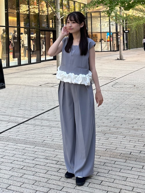 セール】ホイップヘムドレス / whip hem dress（パンツドレス