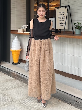 ANDRESD EC事業部さん（骨格ナチュラル・レディース・165cm）の秋コーディネート