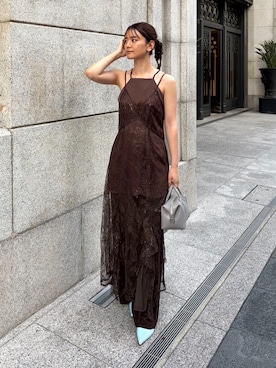 スパンコールレースレディドレス / sparkle lace lady dressを使った