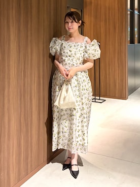 「ANDRESD（アンドレスド）のアイテム」を使った、ANDRESD staffさん（レディース・164cm）の春コーディネート