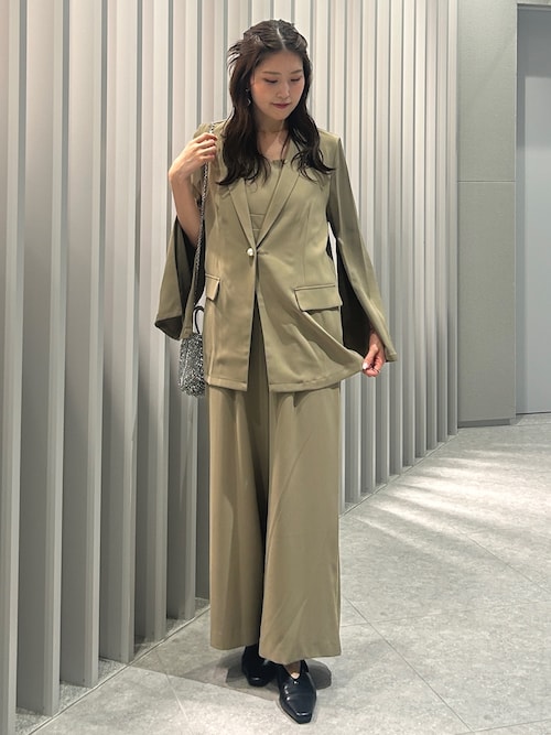 2点セットアイテム】ジャケットアンドオールインワンセットアップ