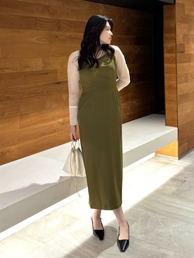 「ANDRESD（アンドレスド）のアイテム」を使った、ANDRESD staffさん（レディース・171cm）の春コーディネート