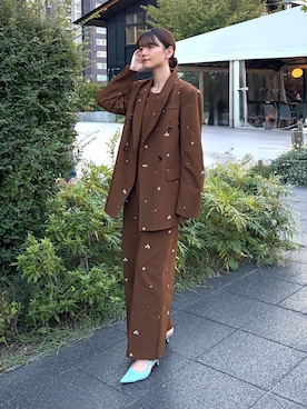 ANDRESD staffさん(レディース・160cm)の秋コーディネート