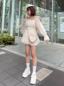 試着のみ　全方向モテチュニック ナイスクラップ 量産型 バレエコア　3着 one after another NICE CLAUP（ワンアフターアナザーナイ