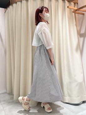 mayuさん(レディース・160cm)の夏コーディネート