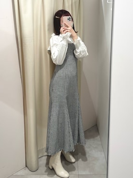 mayuさん（レディース・160cm）の冬コーディネート