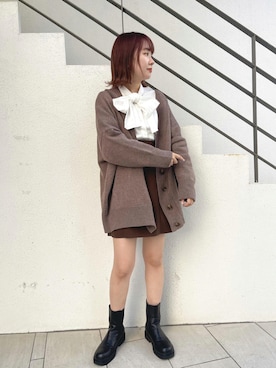 mayuさん（レディース・160cm）の冬コーディネート