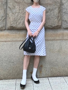 「70'sコーデ」｜「アイテム（ワンピース/ドレス）」を使った、jari28さん（レディース・168cm）の夏コーディネート