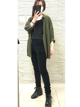 「SUREVE」｜紅桔梗さん（レディース・152cm）の夏コーディネート