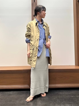 「UNIVERSAL OVERALL（ユニバーサルオーバーオール）のアイテム」を使った、たきさん（レディース・152cm）の春コーディネート