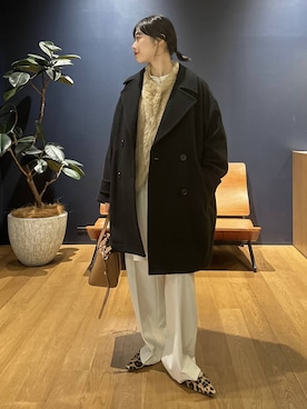 「アイテム（ピーコート）」を使った、たきさん（レディース・152cm・20代）の秋コーディネート