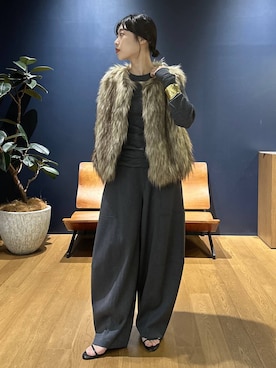 「アイテム（バングル/リストバンド）」を使った、たきさん（レディース・152cm・20代）の秋コーディネート