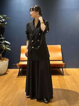 「アイテム（バングル/リストバンド）」を使った、たきさん（レディース・152cm・20代）の秋コーディネート