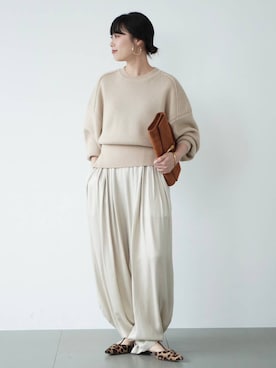 「アイテム（バングル/リストバンド）」を使った、たきさん（レディース・152cm）の夏コーディネート