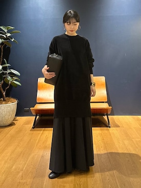 「アイテム（バングル/リストバンド）」を使った、たきさん（レディース・152cm）の秋コーディネート