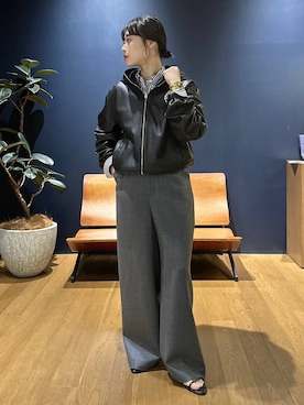 「アイテム（バングル/リストバンド）」を使った、たきさん（レディース・152cm・20代）の秋コーディネート