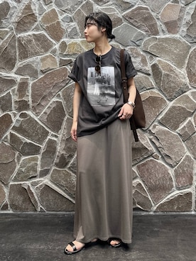 「GOOD ROCK SPEED（グッドロックスピード）のアイテム」を使った、たきさん（レディース・152cm）の春コーディネート