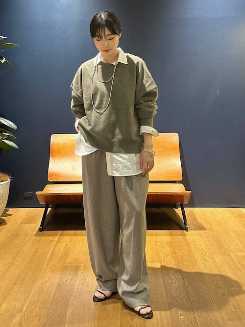 セール】Curensology(カレンソロジー)/バックレースニットプルオーバー