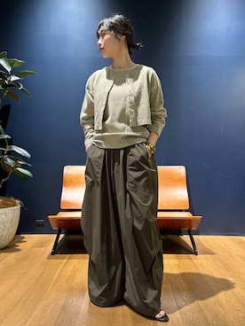「アイテム（バングル/リストバンド）」を使った、たきさん（レディース・152cm）の夏コーディネート