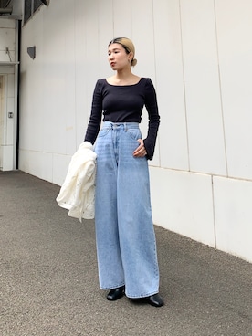 なかさんさん(レディース・156cm)の春コーディネート
