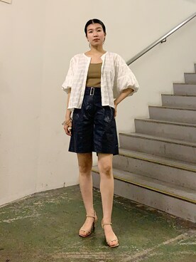 なかさんさん（レディース・156cm）の夏コーディネート