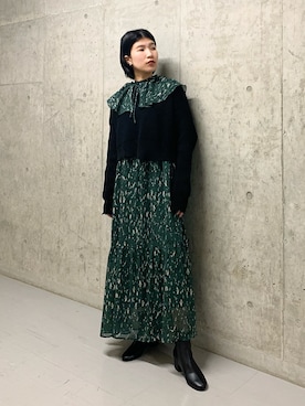 なかさんさん（レディース・156cm）の冬コーディネート