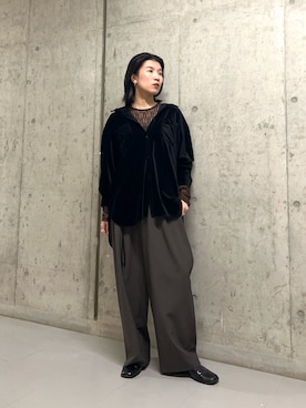 なかさんさん（レディース・156cm）の冬コーディネート