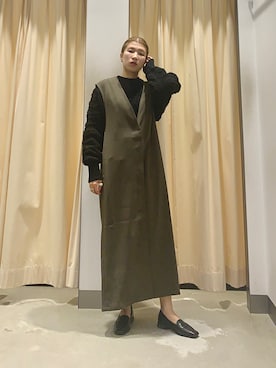 なかさんさん（レディース・156cm）の冬コーディネート