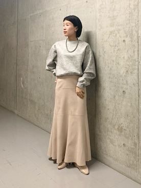 なかさんさん（レディース・156cm）の冬コーディネート