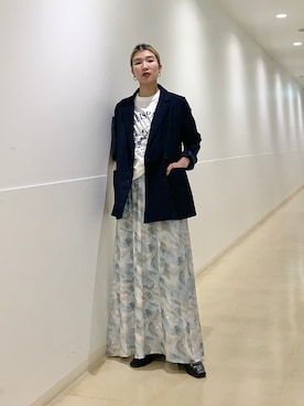 なかさんさん（レディース・156cm）の春コーディネート