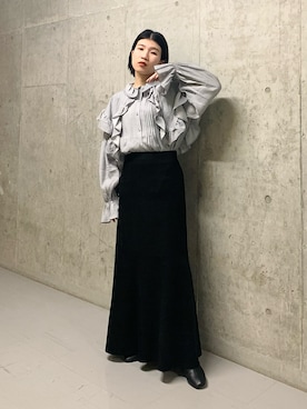 なかさんさん（レディース・156cm）の冬コーディネート