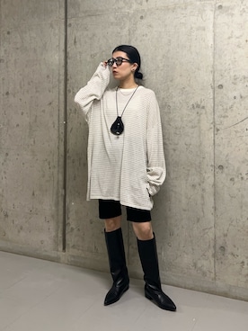 なかさんさん（レディース・156cm）の冬コーディネート