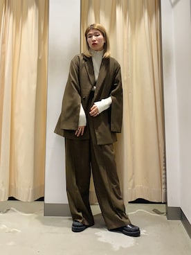 なかさんさん（レディース・156cm）の冬コーディネート